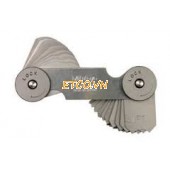 Dưỡng đo bán kính Mitutoyo 186-110 (0.4-6mm, 16 lá)