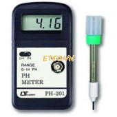 Dụng cụ đo PH PH-201, 0 ~ 14PH