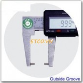 Thước cặp điện tử đặc biệt đo rãnh ngoài Metrology-EC-9004OG