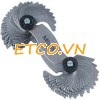 Bộ dưỡng đo ren Mitutoyo 188-151 (0.4~7mm/51 lá)
